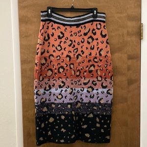 Knit skirt XL from Anthropologie. New with tags.